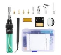 Kit De Fer À Souder Portable 14 En 1, 1300 °C, Stylo Soudage Au Butane, Chalumeau Gaz, Pointe Meilleur Cadeau