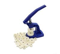 Kit de fermeture de boîtier et kit de montre pour horloger pour réparation de matrices et poignée - Base stable antidérapante - Presse professionnelle en nylon avec 20 outils
