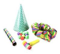 kit de fête cotillons 1 personne - cda 21000 Multicolore G