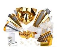 kit de fête cotillons or argent blanc 10 personnes - cda 21103m Multicolore G
