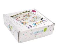 Kit de fête - Joyeux Anniversaire Festif - Multicolore - Enfant - Mixte