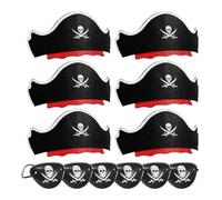 Kit de fête pirate | Kit de fête d'Halloween pour pirate | Costume d'Halloween pour et adultes