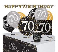 Kit de fête Sparkling Celebrations Gold 70 41 pcs.