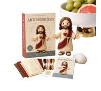 Kit de feutrage à l'aiguille Jésus-Christ en feutre fait à la main
