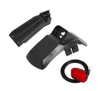 Kit de feux arrière pour FENDER pour Kukirin G2 Pro 2024, garde-boue pour garde-boue avec support d'éclairage, coque en plastique ABS pour trottinette électrique, accessoire noir (C)