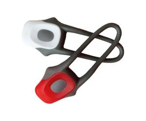 Kit de Feux élévateurs LED Powerled Avant/arrière en Silicone Blanc/Rouge avec Piles 1 LED