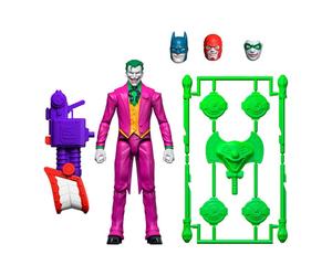 Kit de figurines DC Premier Mattel The Joker 16,5 cm 22 points d'articulation accessoires Batlink Multicolore