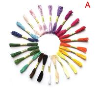 Kit De Fil À Coudre En Polyester Ett Coton, 24 Pièces/36 Pièces/50 Pièces/100 Pièces/Ensemble, Pour Bricolage, Broderie, Point De Croix