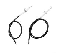 Kit de fil d'électrode d'allumage pour grilles Dyna-Glo - Pièces de rechange compatibles avec les modèles DGF350CSP DGB510SSP DGX440SGP - Comprend 2 fils et 2 vis d'électrodes en céramique