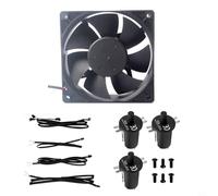 Kit de fil électrique et ventilateur avec couvercle trémie/interrupteur de porte pour modèles de la série Gravity Performance et sécurité fiables