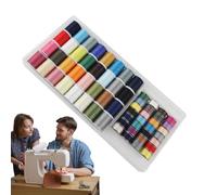 Kit de Fil Machine à Coudre, Fil à Coudre | 32 Charge Supérieure 28 CHARGEUR DE SOL SEWAAP MACHINE GARN - Tricot Broderie Accessoires pour Débutants en Réparation de Vêtements -Amateurs