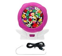 Kit de filage de perles - 9,8 x 6,7 x 10,5 cm, bracelet électrique automatique pour la fabrication de bijoux, perles faciles à utiliser et à moteur, outil de bricolage pour jeunes filles, garçons, ado