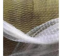 Kit de filet anti-oiseaux pour balcon et arbres fruitiers en maille C en nylon pour animaux domestiques, filet de treillis de jardin découpable, 3 x 10 m, idéal pour protéger les plantes