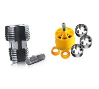Kit de filetage de tuyau électrique en PVC avec différentes tailles de mortalité 1/2", 3/4", 1" Jeu d'outils sanitaires