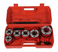 Kit de filetage de tuyau manuel pour plombier, trous pour évacuation des copeaux, pour tuyaux en cuivre, aluminium, tuyaux en acier au carbone