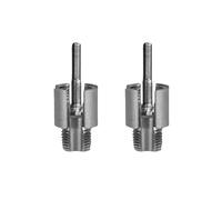 Kit de filetage de tuyau robuste pour réparation à domicile avec coupe-circuit interne externe intégré en PVC et enfile-aiguille en PVC