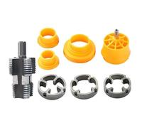 Kit de filetage professionnel en PVC pour perceuses électriques comprenant des matrices de 1,27 cm, 1,9 cm, 2,5 cm, parfaites pour les projets de plomberie de bricoleur, outil de tuyauterie facile à