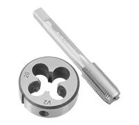 Kit de filière 1/2-20 UNF, taraud en acier rapide, modèle 1/2-20 UNF, filetage à droite, poignée ronde