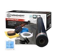 Kit de film chauffant infrarouge pour chauffage au sol en vinyle 150 W/m², largeur 1 m
