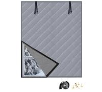 Kit De Film De Fenêtre À Isolation Thermique - Film Isolant Autocollant Pour Fenêtre Pour L'hiver, Film Fenetre Couverture De Fenêtre Isolant Personnalisable(Gris,180x249cm)