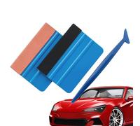 Kit de Film Teinté pour Vitres,Installation de Film Enveloppant en 3 Pièces,Accessoires Pose Vitrage Automobile | pour Pare-Brise Automobile Véhicules Camions Motocyclette Verre De Maison