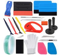 Kit de Film Teinte Vitre Voitures, Kit Outils de Film de Fenêtre de Voiture Vinyle, Kit de Teinture pour Vitres de Voiture Installation de Film en Vinyle