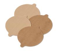 Kit de films de cuisson durables GOURMETmaxx pour friteuses à air chaud - 4 p...