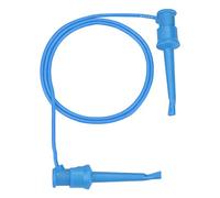 Kit de fils de test pour multimètre HaloVerde comprenant des connecteurs à clip pour crochet de test mini-pince pour les diagnostics, comprend des fils de test en silicone