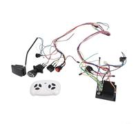 Kit de fils et interrupteurs de voiture électrique pour enfants, 2 télécommandes 4G, compatible avec les modèles RX18 6 V et RX23 12 V avec fonctions avant/arrière (balançoire séparée)