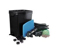 Kit de filtration pour bassin FiltraPure 7000 PlusSet - 11 W Noir G