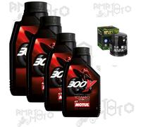 Kit De Filtre + 4L 300V 10W40 Motul Yamaha YZF-R6 S 06-10