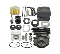 Kit de filtre à air à piston cylindrique de 45 mm for tronçonneuse professionnelle 353 346XP 350