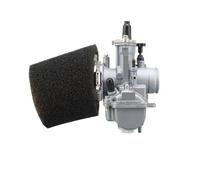 Kit de filtre à Air en mousse avec carburateur course 24/26/28mm, 49mm, Jet puissant, adapté la moto Yamaha Pitbike Suzuki 250cc(PWK24Sport Kit)