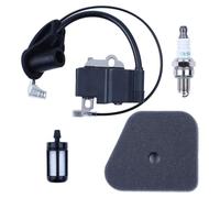 Kit de Filtre à Air et Carburant for Bobine d'allumage, Compatible avec Stihl FS90 FS110R FS130R KM110R FC90 FS90R