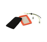Kit de filtre à air pour souffleuse à feuilles EGO Power+ EBZ8500, EB7000 & EBZ7500 - Comprend 1 filtre à air, 1 filtre à carburant, 1 tuyau d'huile, orange/noir, 22 x 20 x 7 cm