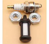 Kit de Filtre à Carburant for Bougie d'allumage et écrous Barre, Compatible avec MS460 MS441 MS390 MS290 MS250 MS230 MS210 MS200T 017 018 021 023 025 MS 170 180