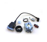 Kit de Filtre à Carburant for carburateur, Bobine d'allumage, Compatible avec Les tronçonneuses 268, 272, 272XP, 61 et 266 (n°5032803-16 et 5039014-01).