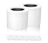 Kit de Filtre à Charbon Actif 2 Pièces de Rechange HEPA Compatible Avec les Purificateurs d'air LEVOIT Core Mini,Numéro de Pièce du Filtre: Core Mini-RF