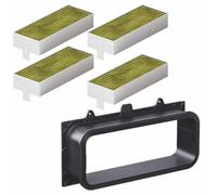 Kit de filtre à charbon d'origine Bosch CleanAir 17007113 / HEZ9VRUD0