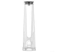 Kit de filtre à eau à poignée haute pour machines à brasser 2.0 avec cartouches de rechange au charbon actif pour améliorer la saveur des boissons, choix réutilisable, facile à installer, blanc