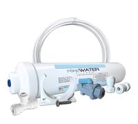 Kit de filtre à eau en ligne pour machine à glaçons avec tube de 6,35 mm et connecteur en T
