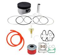 Kit de filtre à huile de joint de piston et d'anneaux STD à Plus 150 taille 85 à 86.5 Compatible avec XR400R 1996 2004 TRX400EX 1999 2007(STD)