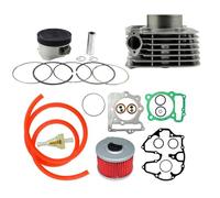 Kit de filtre à huile de segments de Piston de cylindre 85 Mm Compatible avec XR400 TRX400EX Sportrax 12100-KCY-670 12191-KCY-671 XR 400