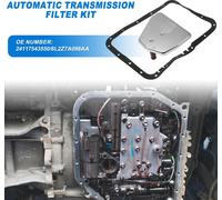Kit De Filtre À Huile De Transmission Automatique 6Hp26/6Hp32 Cvt Oil Cooler Filter Oil Pan Gasket Kit Adapté Pour Ford Explorer 2006-2007 No.24117543550 - Pack De 2