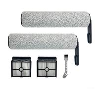 Kit de filtre à rouleau souple et brosse principale compatible avec les aspirateurs Trouver pour K10 et pour K10 Pro Wet Dry, lot de 5 pièces de rechange avec outil de nettoyage