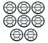 Kit de filtre avant pour aspirateur robot Midea C5-L121D VC16N1D (8 pièces) | Capture la poussière fine, piège les squames d'animaux domestiques, améliore la qualité de l'air domestique