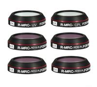Kit de filtre compact en verre optique avec filtre UV CPL ND8/16/32/64 pour SJCAM C300 C400 pour une utilisation dans des conditions d'éclairage extérieur changeantes