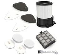 Kit de filtre complet de rechange pour aspirateur Shark IP3251 IP3251C IP3252, avec post-moteur, mousse pré-moteur et feutre, dock HEPA, mousse dock et brosse