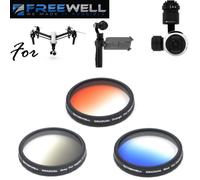 FREEWELL - kit de filtre couleur gradué pour zenmuse x3 osmo et inspire 1 Neutre, Neutre G