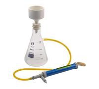 Kit de filtre d'aspiration sous vide en verre | Entonnoir et équipement de distillation à usage éducatif
